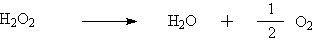 Decomposition of Hydroperoxide